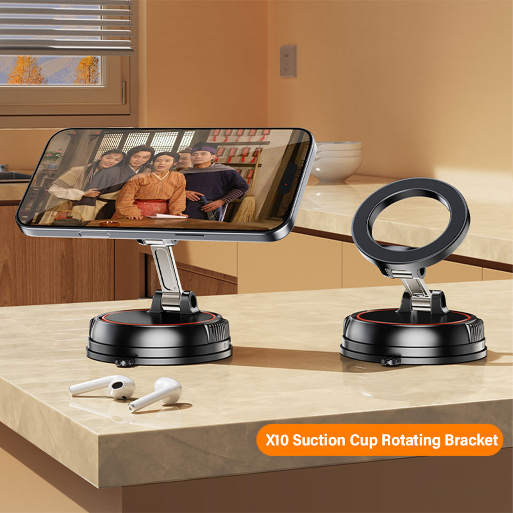 پایه نگهدارنده موبایل مگنتی چرخشی کد HL-101 - تصویر 1